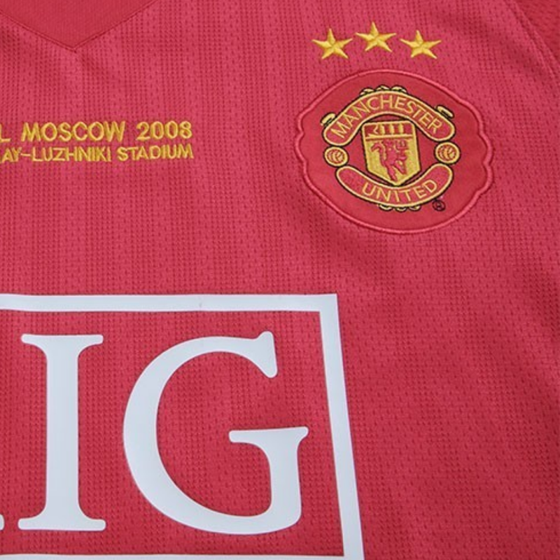 Camisa l Retrô Manchester United 2008/09