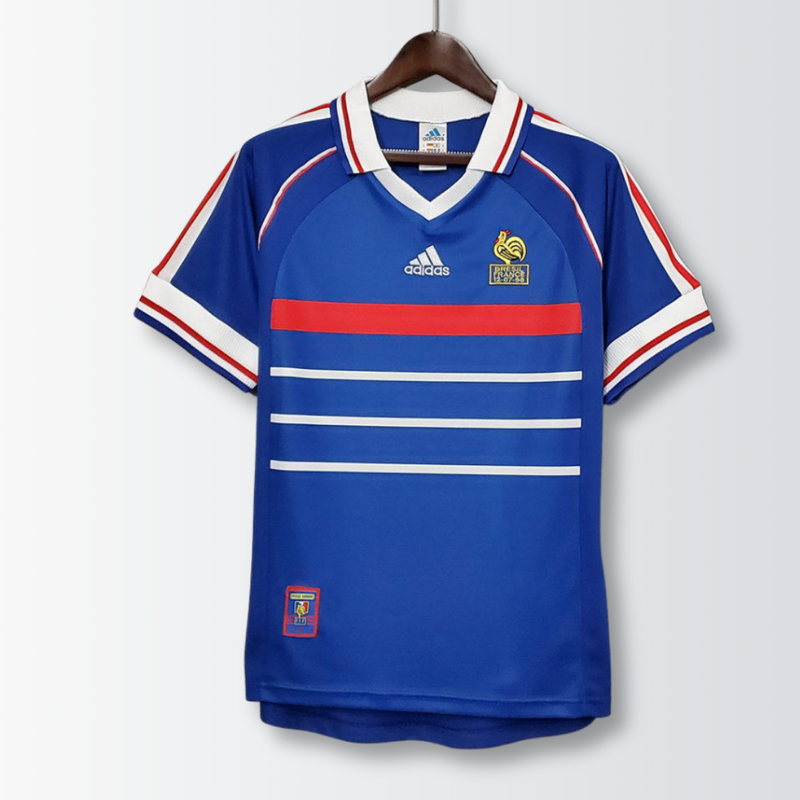Camisa Retrô da França Copa do Mundo de 1998