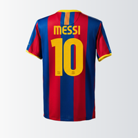 Camisa l Retrô Barcelona 2010/11 Lionel Messi