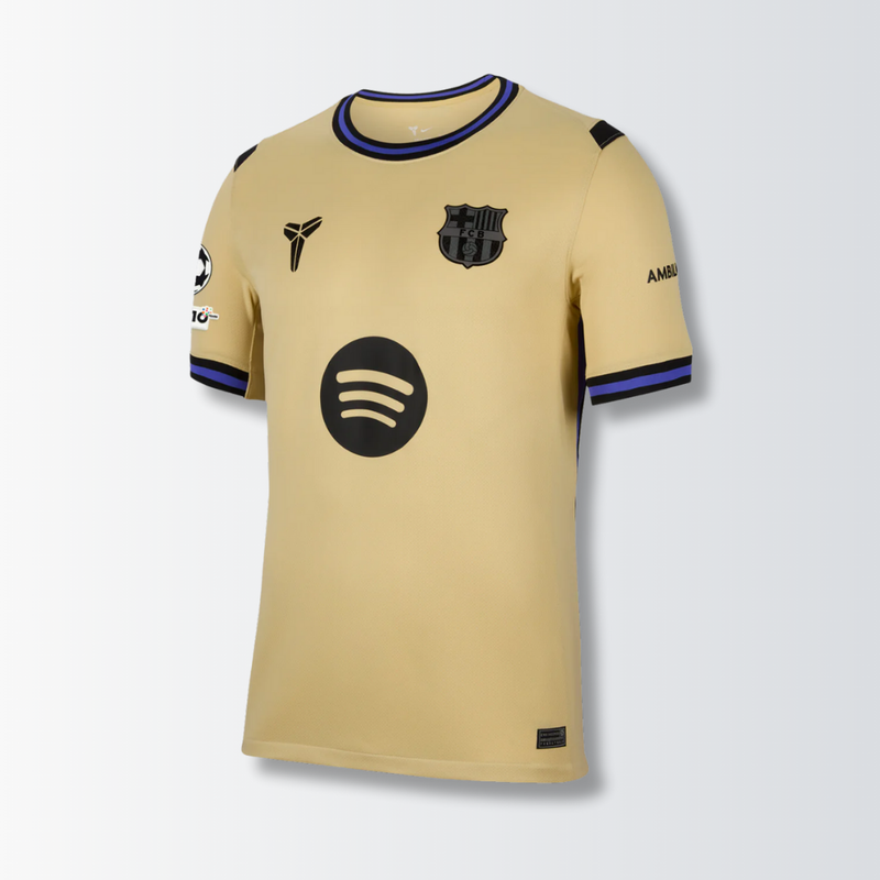 Camisa Barcelona 25/26 Collab Kobe Bryant Versão Torcedor