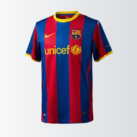 Camisa l Retrô Barcelona 2010/11 Lionel Messi