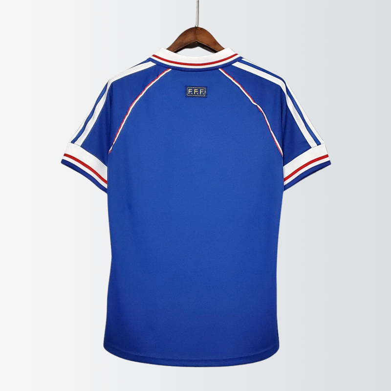 Camisa Retrô da França Copa do Mundo de 1998