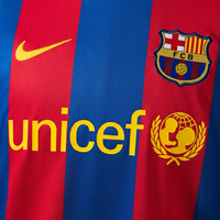 Camisa l Retrô Barcelona 2010/11 Lionel Messi