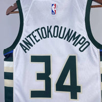 Regata Branca Masculina Giannis Antetokounmpo 2023