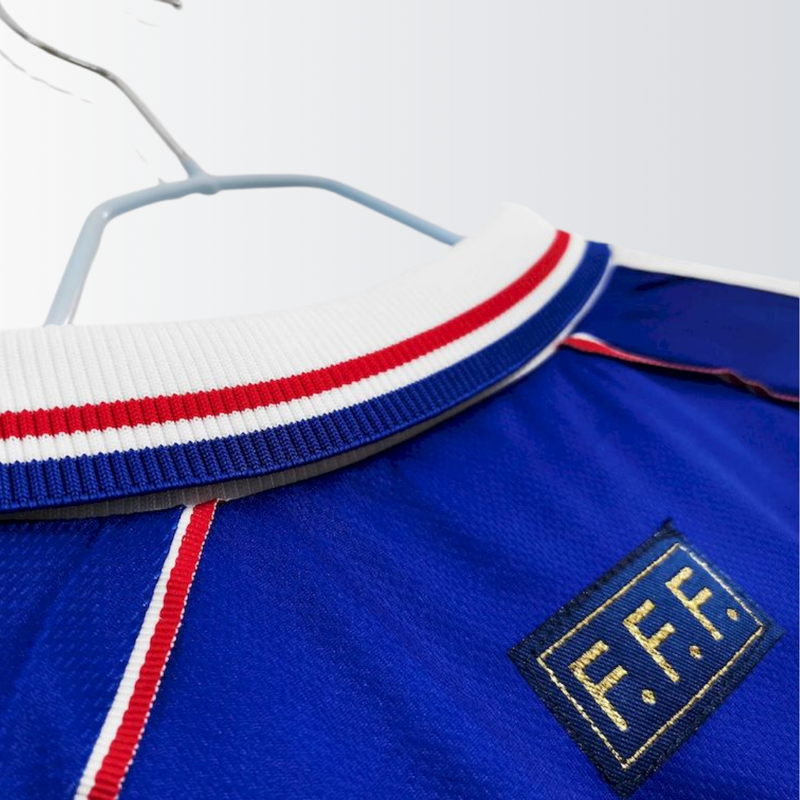 Camisa Retrô da França Copa do Mundo de 1998