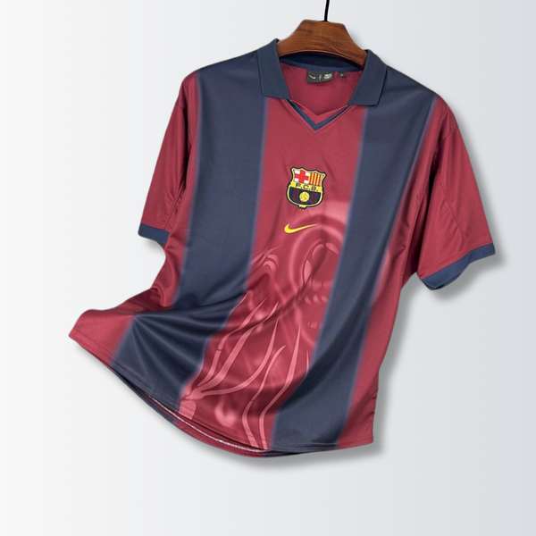 Camisa Barcelona Retrô x Travis Scott 2000/01