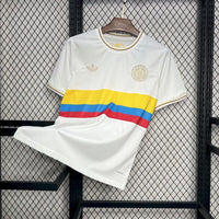 Camisa Branca Comemorativa do Centenário da Colômbia 24/25