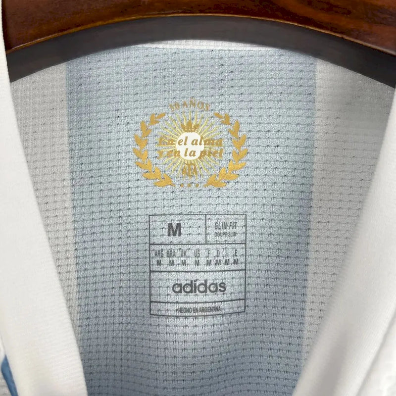 Camisa Argentina 24/25 Adidas 50º Aniversário