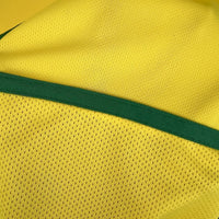 Camisa I Retrô Brasil Copa do Mundo 2002 Manga Long