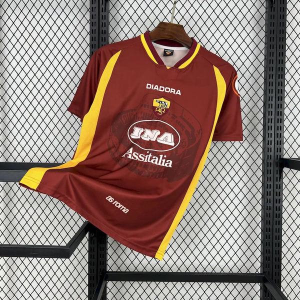 Camisa Retrô da AS Roma 1997/98