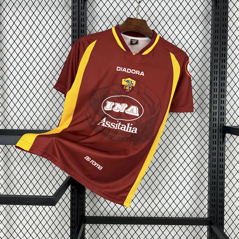 Camisa Retrô da AS Roma 1997/98