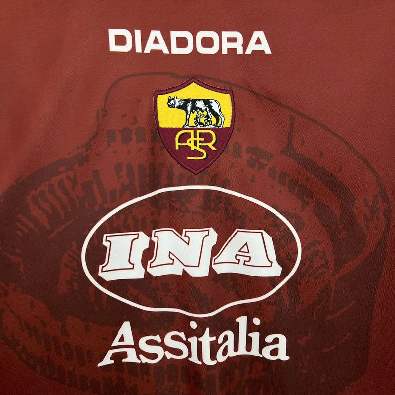 Camisa Retrô da AS Roma 1997/98
