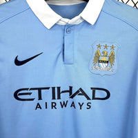 Camisa l Retrô Manchester City 2015/16