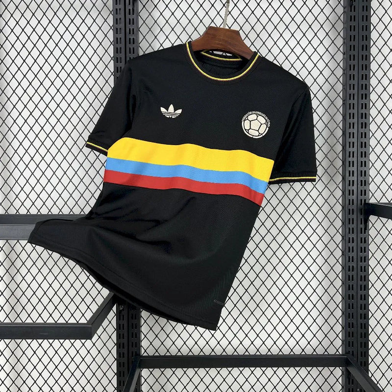 Camisa Preta Comemorativa do Centenário da Colômbia 24/25