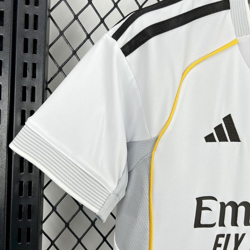 Camisa l Real Madrid 25/26 Infantil