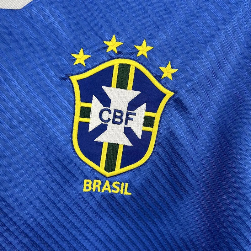 Camisa II Retrô do Brasil para a Copa do Mundo de 1994