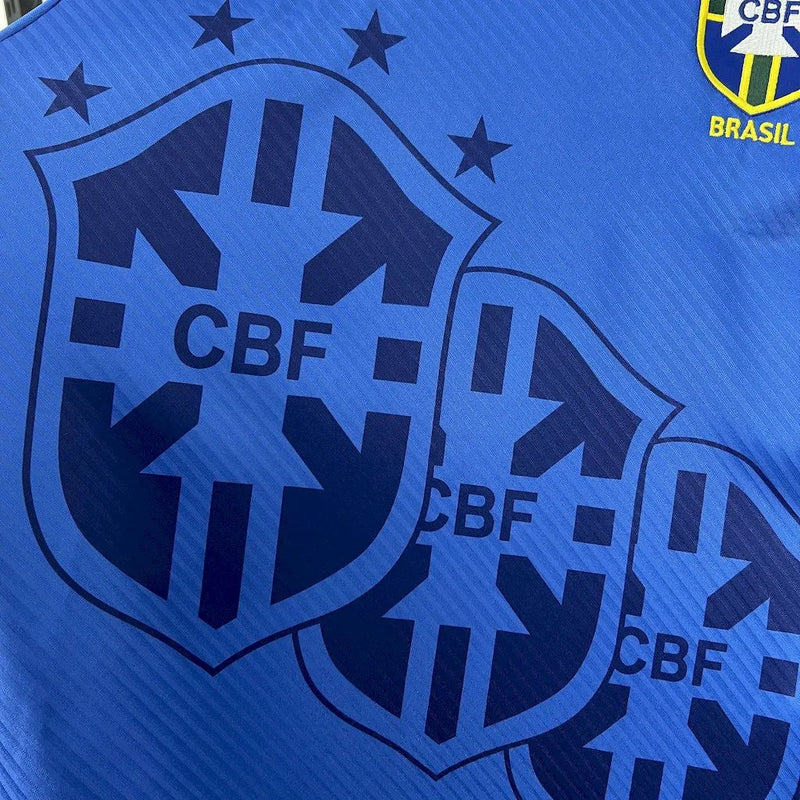 Camisa II Retrô do Brasil para a Copa do Mundo de 1994