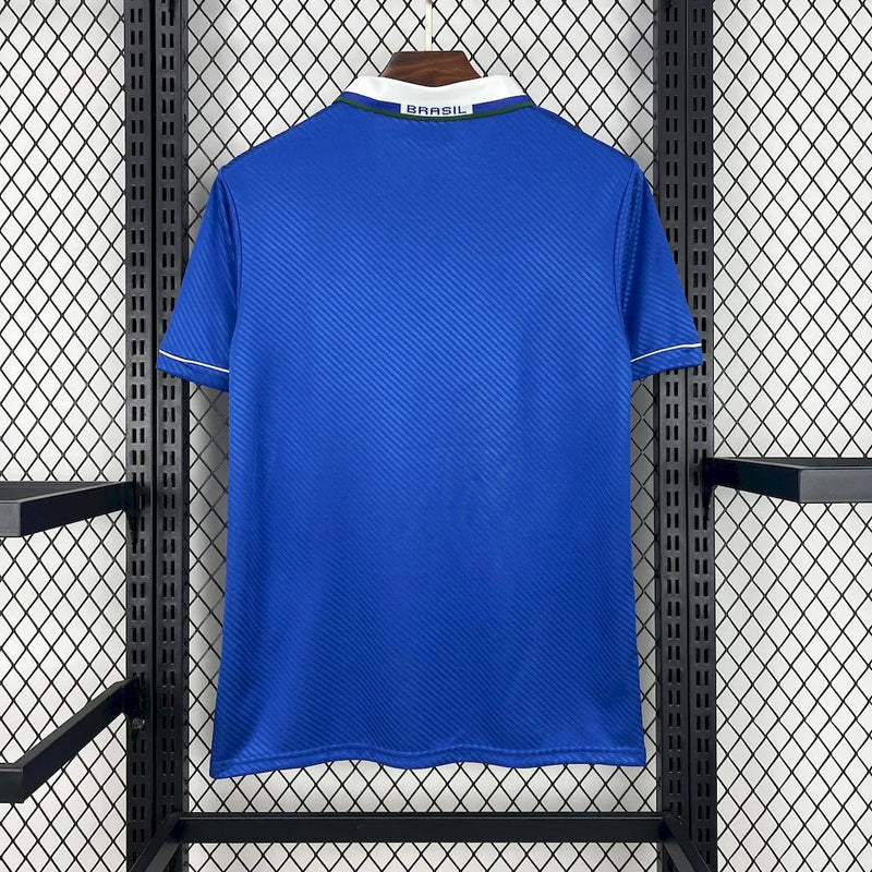 Camisa II Retrô do Brasil para a Copa do Mundo de 1994