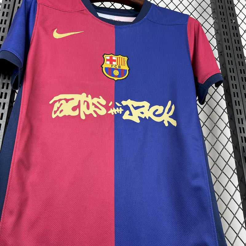 Camisa l Barcelona x Travis Scott Torcedor