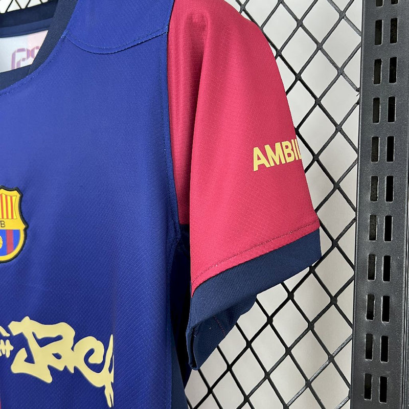 Camisa l Barcelona x Travis Scott Torcedor
