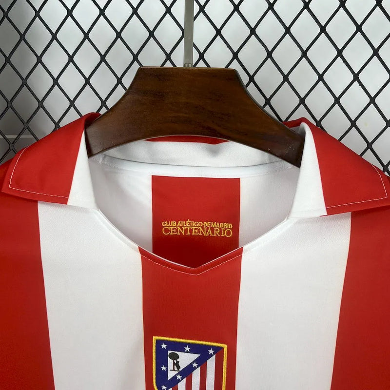 Camisa Retrô Atlético de Madrid Edição Centenário 1903/2003