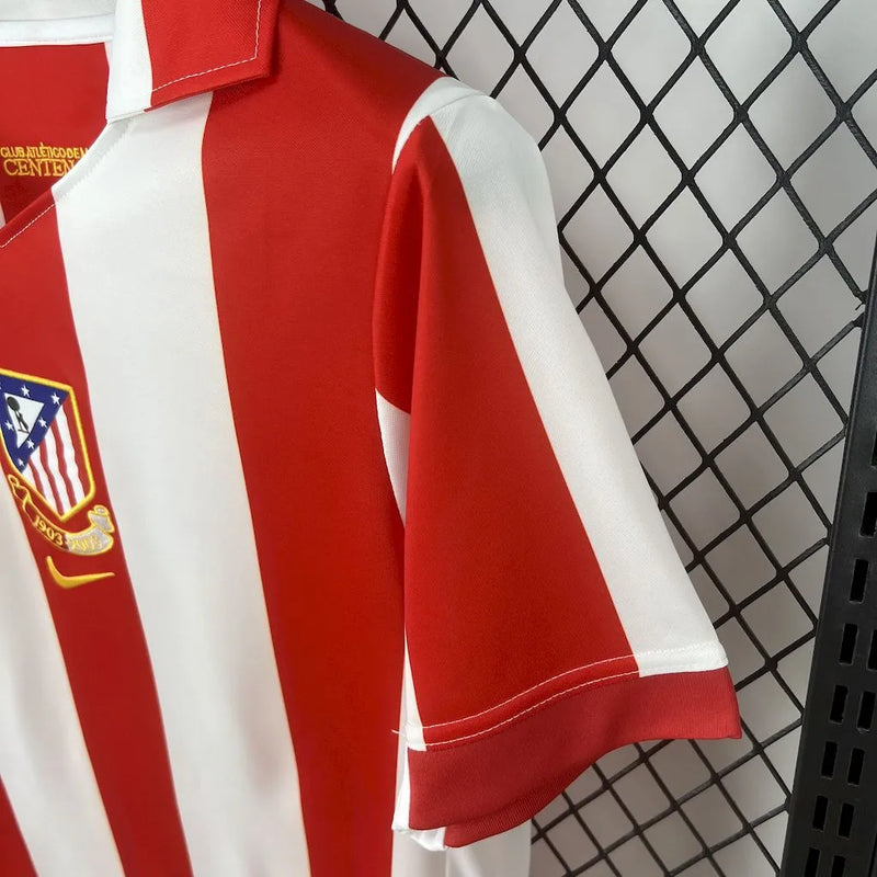 Camisa Retrô Atlético de Madrid Edição Centenário 1903/2003