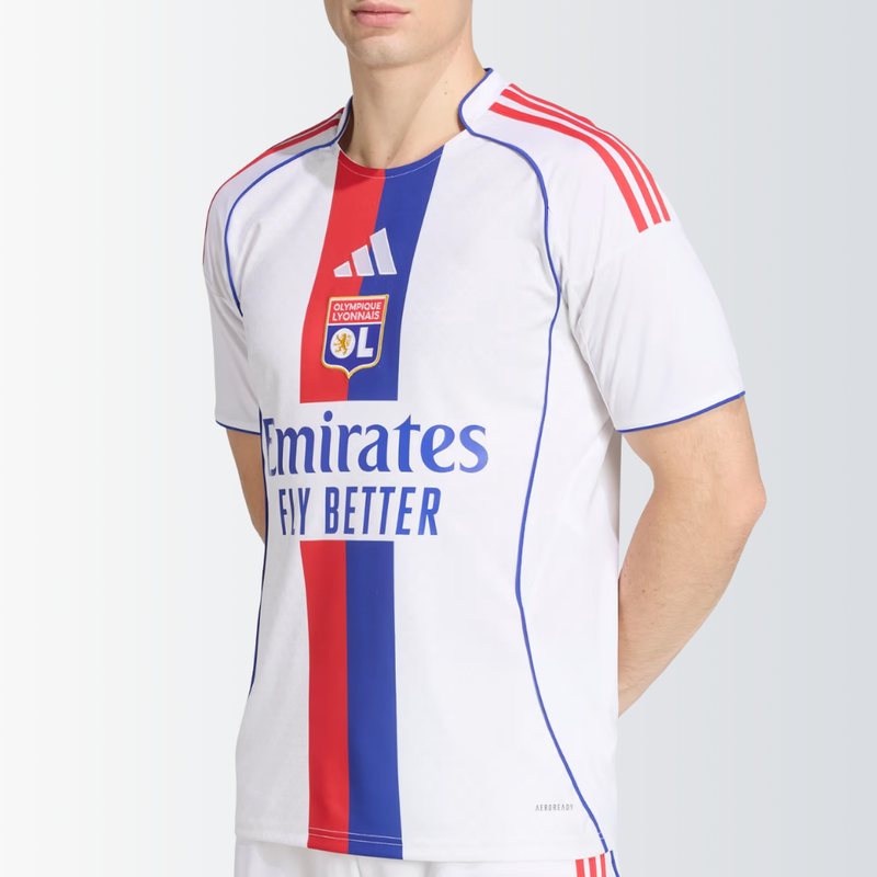 Camisa I Olympique Lyonnais 25/26 Torcedor