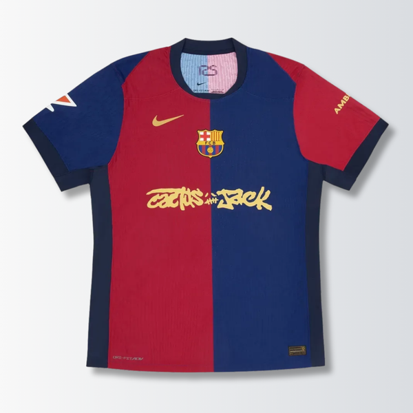 Camisa l Barcelona x Travis Scott Jogador