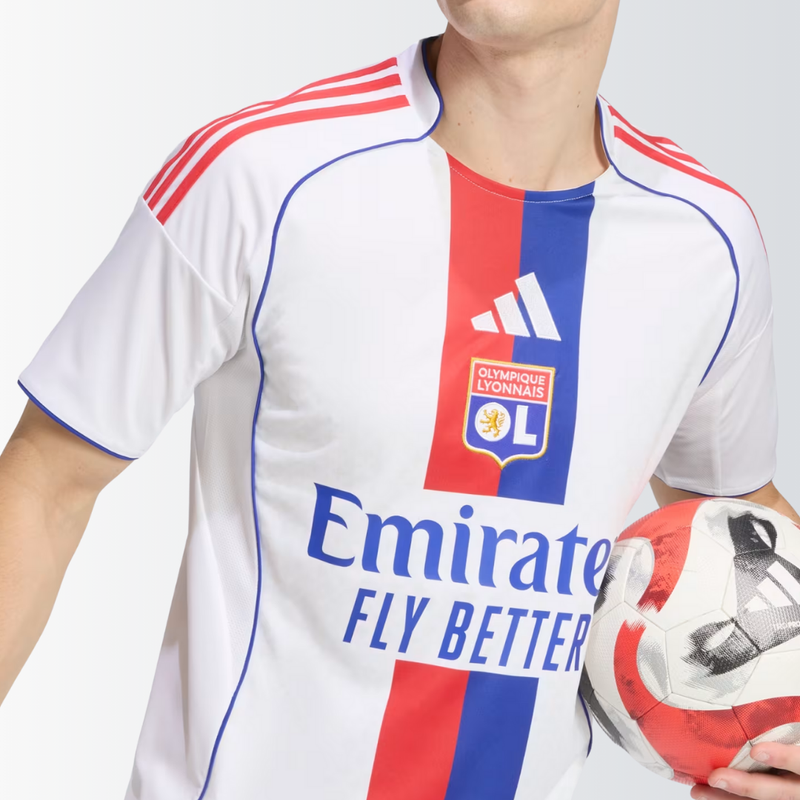 Camisa I Olympique Lyonnais 25/26 Torcedor