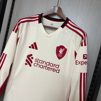 Camisa ll Liverpool 25/26 Manga Longa