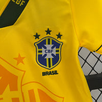 Camisa Retrô Brasil 1993/94 Kit Infantil