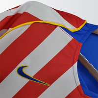 Camisa Retrô Atlético de Madrid 2004/05 Edição Spider-Man