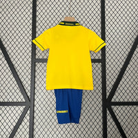 Camisa Retrô Brasil 1993/94 Kit Infantil