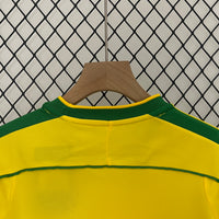 Camisa Retrô Brasil 1998 Kit Infantil