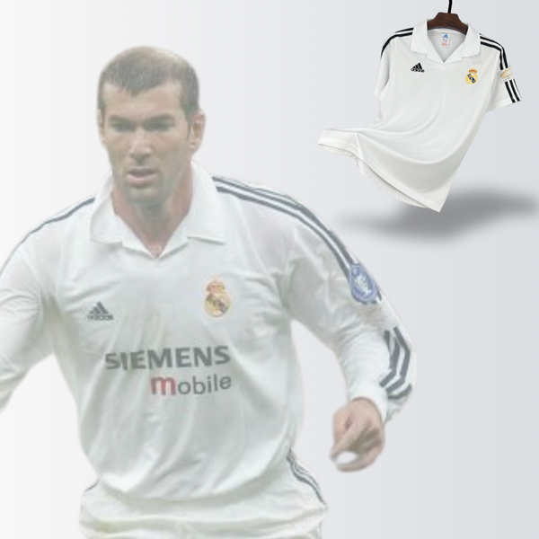 Camisa Retrô Legend - Real Madrid 2001/02 - Zidane 5