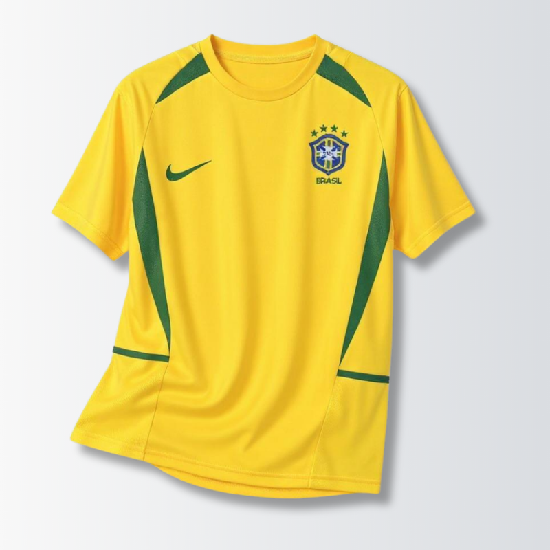 Camisa Retrô da Seleção Brasileira 2002
