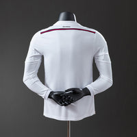 Camisa I Retrô Real Madrid 2014/15 Manga Longa