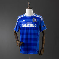 Camisa l Retrô Chelsea 2011/12 Drogba