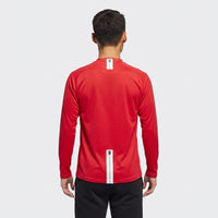 Camisa I Retrô Manchester United 2007/08 Manga Longa