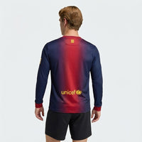 Camisa I Retrô Barcelona 2012/13 Manga Longa