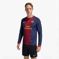 Camisa I Retrô Barcelona 2012/13 Manga Longa