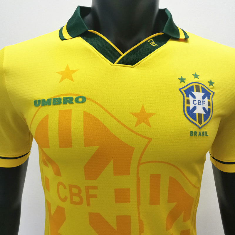 Camisa Retrô Brasil 1994 Copa do Mundo
