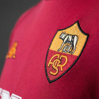 Camisa l Retrô AS Roma 2000/01 Manga Longa