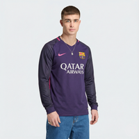 Camisa I Retrô Barcelona 2016/17 Manga Longa
