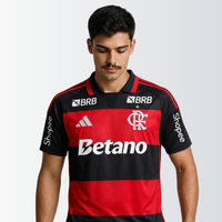 Camisa l Flamengo 26/27 com Patrocinadores