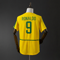 Camisa Retrô Brasil 2002 Ronaldo Fenômeno