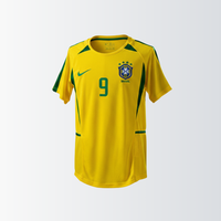 Camisa Retrô Brasil 2002 Ronaldo Fenômeno