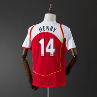 Camisa l Retrô Arsenal 04/05 Thierry Henry
