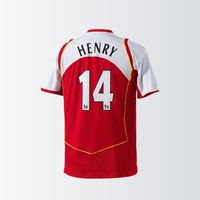 Camisa l Retrô Arsenal 04/05 Thierry Henry