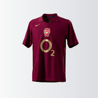 Camisa ll Retrô Arsenal 05/06 Thierry Henry